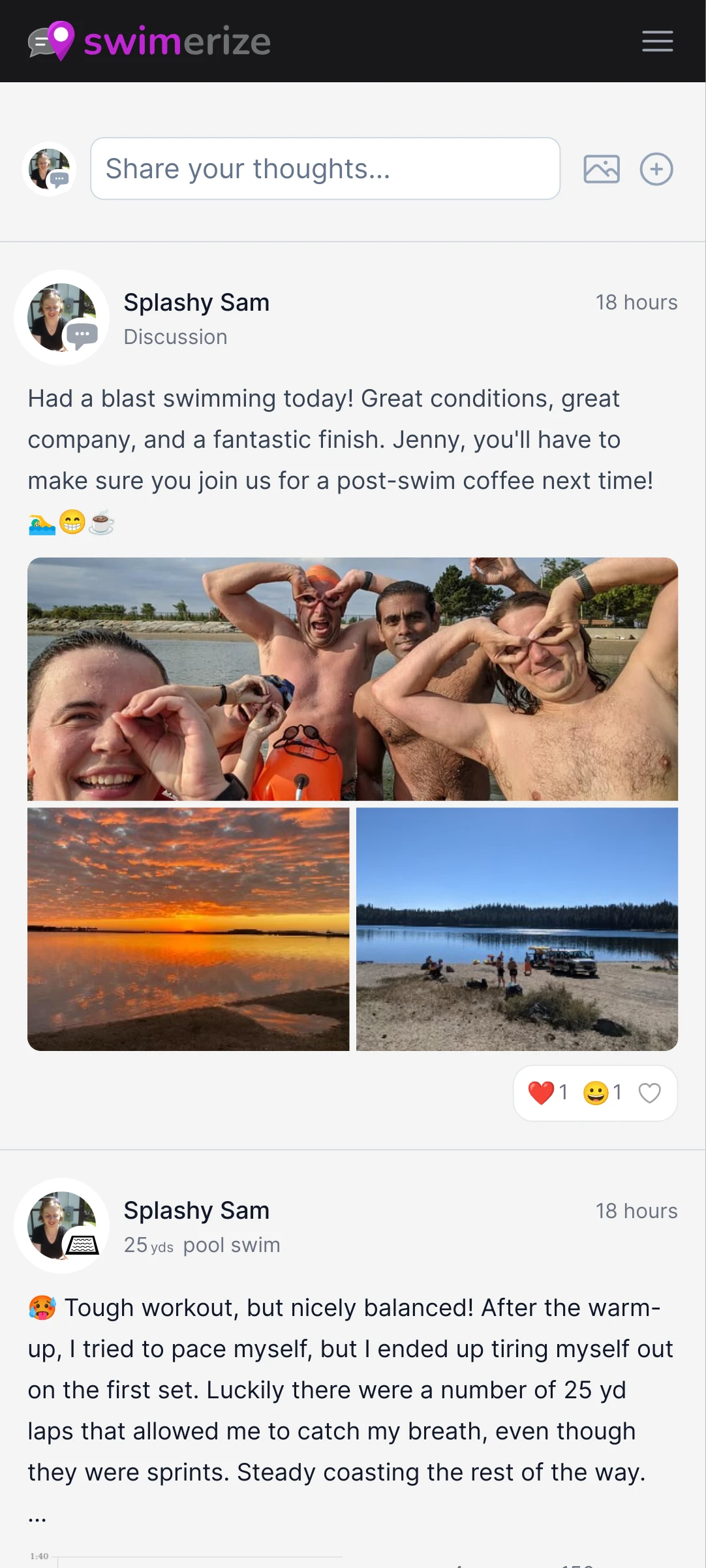 Preview of app
